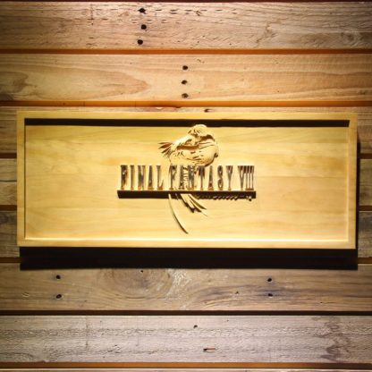 Final Fantasy VIII Wood Sign neon sign LED