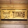 Gold Coast Titans Wood Sign