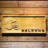 Atlanta Falcons Helmet Wood Sign