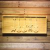 Guitars Classic to Custom Wood Sign