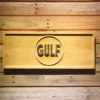 Gulf Gasoline Wood Sign