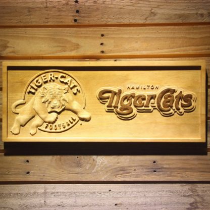 Hamilton Tiger-Cats Wood Sign neon sign LED