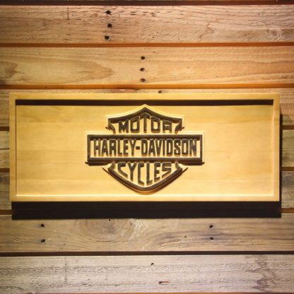 Harley Davidson Wood Sign neon sign LED