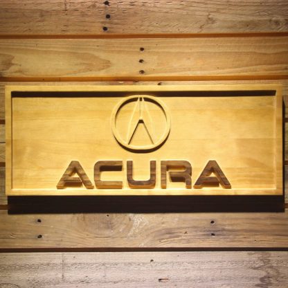 Acura Wood Sign neon sign LED