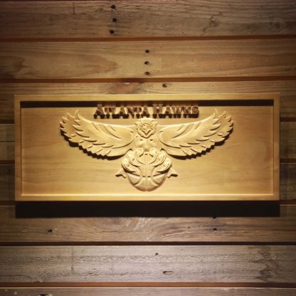 Atlanta Hawks Wood Sign - Legacy Edition neon sign LED