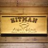 Hitman Fight Gear Wood Sign