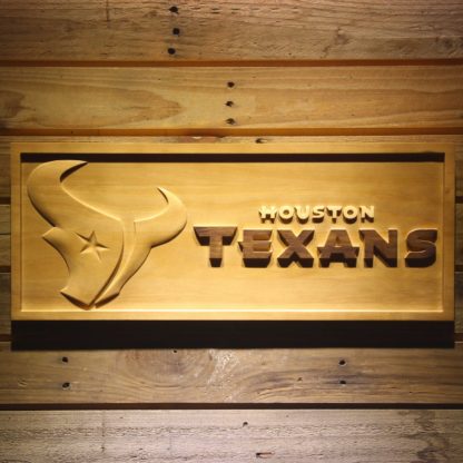 Houston Texans Wood Sign neon sign LED