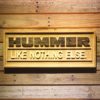 Hummer Like Nothing Else Wood Sign