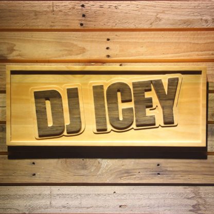 Icey Wood Sign neon sign LED