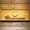 Indianapolis Colts Budweiser Wood Sign