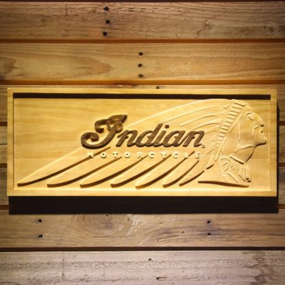Indian Chief Wood Sign neon sign LED
