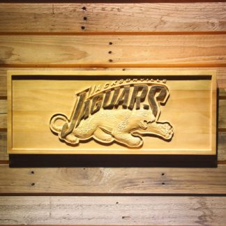 Jacksonville Jaguars 1995-1998 Jaguar Wood Sign - Legacy Edition neon sign LED