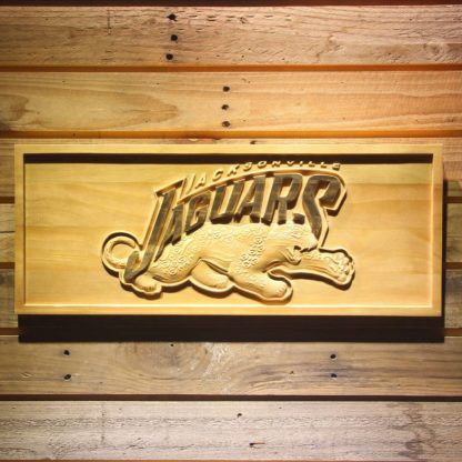 Jacksonville Jaguars 1995-1998 Jaguar Wood Sign - Legacy Edition neon sign LED
