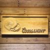 Jacksonville Jaguars Coors Light Helmet Wood Sign