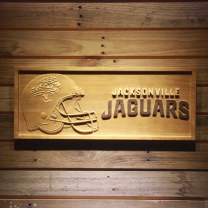 Jacksonville Jaguars Helmet Wood Sign - Legacy Edition neon sign LED