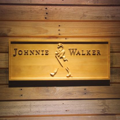 Johnnie Walker Wood Sign neon sign LED