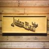 Judas Priest Wood Sign