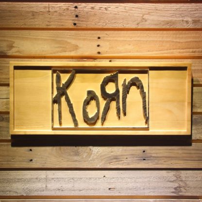 Korn Wood Sign neon sign LED