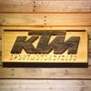 KTM Wood Sign