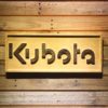 Kubota Wood Sign