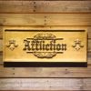 Affliction Wood Sign