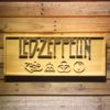 Led Zeppelin Wood Sign