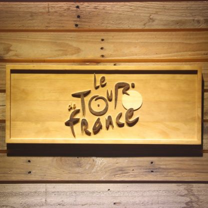 Le Tour de France Wood Sign neon sign LED