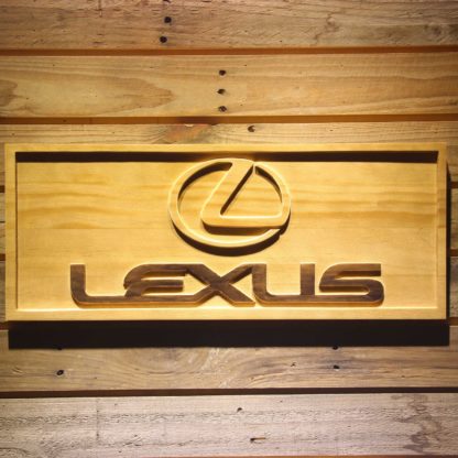 Lexus Wood Sign neon sign LED