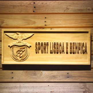 Lisbon S.L. Benfica Wood Sign neon sign LED