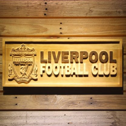 Liverpool Football Club Wood Sign neon sign LED