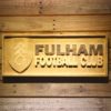 London Fulham FC Wood Sign