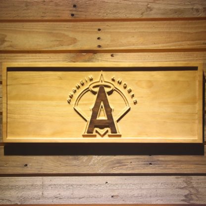 Los Angeles Angels of Anaheim 2002-2004 Logo Wood Sign - Legacy Edition neon sign LED