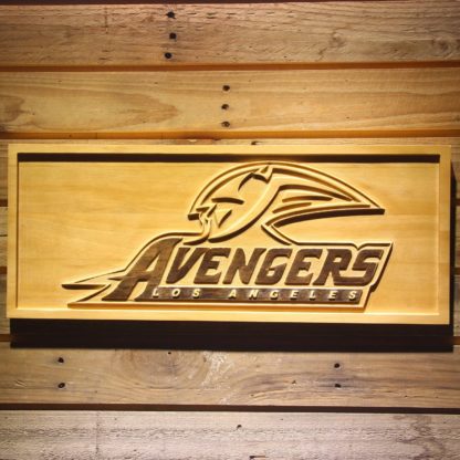 Los Angeles Avengers Wood Sign - Legacy Edition neon sign LED