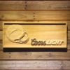 Los Angeles Chargers Coors Light Helmet Wood Sign