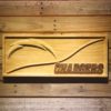 Los Angeles Chargers Split Wood Sign