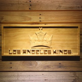 Los Angeles Kings Wood Sign neon sign LED