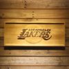 Los Angeles Lakers Wood Sign