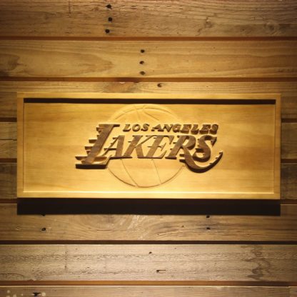 Los Angeles Lakers Wood Sign neon sign LED