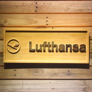 Lufthansa Wood Sign neon sign LED