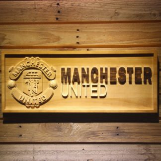 Manchester United Football Club Wood Sign neon sign LED