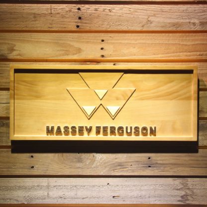 Massey Ferguson Wood Sign neon sign LED