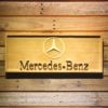 Mercedes Benz Wood Sign