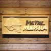 Metal Mulisha Skull Logo Wood Sign