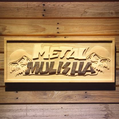 Metal Mulisha Wordmark Wood Sign neon sign LED