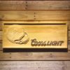 Miami Dolphins Coors Light Helmet Wood Sign - Legacy Edition