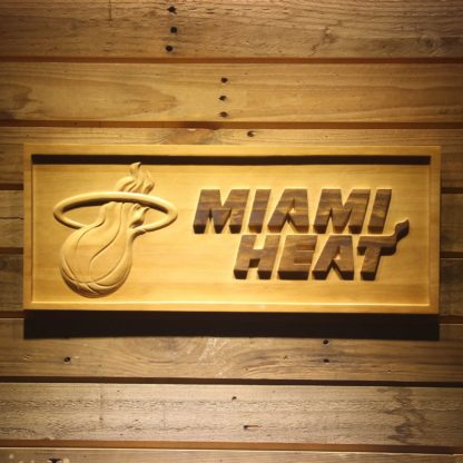 Miami Heat Wood Sign neon sign LED