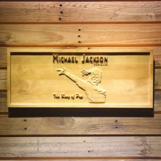 Michael Jackson 1958-2009 Wood Sign neon sign LED