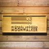Michael Jackson Moonwalker Bars Wood Sign