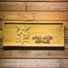 Michael Jackson Moonwalker Wood Sign
