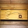 Michigan Wolverines Calvin vs Buckeyes Wood Sign